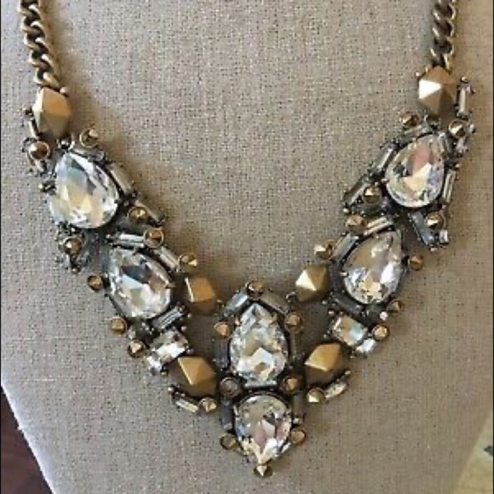 Never Worn - Stella & Dot Zora Crystal Necklace
